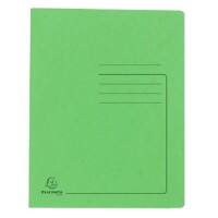 Exacompta Flat File 39985E A4 Mottled Pressboard 27.2 (W) x 0.2 (D) x 31.8 (H) cm Soft green Pack of 25