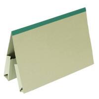 Exacompta Guildhall Document Wallet 218-GRNZ A4, Foolscap Manila 35.5 (W) x 0.6 (D) x 24.9 (H) cm Green Pack of 25