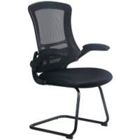 Nautilus Designs Cantilever Chair Bcm/L1302V/Bk Non Height Adjustable Black