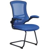 Nautilus Designs Cantilever Chair Bcm/L1302V/Bl Non Height Adjustable Blue Black
