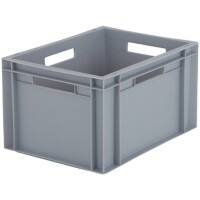 BiGDUG Storage Box 20 L Grey 30 x 40 x 23 cm Pack of 10