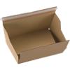 RAJA Corrugated Box Single Wall Corrugated Cardboard 150 (W) x 100 (D) x 250 (H) mm Brown Pack of 15