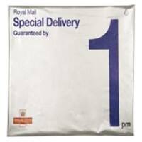 Royal Mail Pre-paid Postage Light Goods Pack Plain Non standard 400 (W) x 348 (H) mm Peel and Seal Pack of 5
