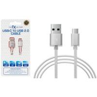 Aquarius USB Cable Silver  20 x 90 x 180 mm
