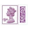 Royal Mail Postage Stamps £3.00 UK Self Adhesive Pack of 25