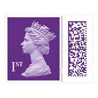 Royal Mail Postage Stamps 1st Class UK Self Adhesive Pack of 50