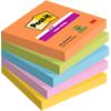 Post-it Super Sticky Notes 76 x 76 mm Assorted 90 Sheets Pack of 5