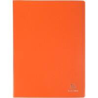 Exacompta OpaK Display Book 60 Pockets A4 Orange Pack of 8