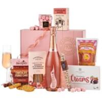 Hampers of Distinction Hamper Basket Luxury Rose Prosecco Gift Box