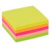 Viking Sticky Note Cube 76 x 76 mm Assorted Neon 400 Sheets