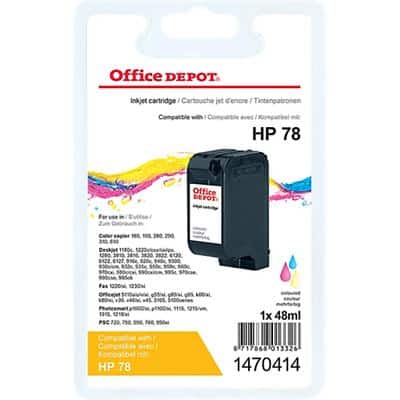 Office Depot Compatible HP 78 Ink Cartridge C6578A 3 Colours