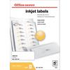 Office Depot Multipurpose Labels Self Adhesive 99.06 x 38.1 mm White 1400 Labels