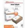 Office Depot Laser Labels Self Adhesive 199.6 x 143.5 mm White 200 Labels