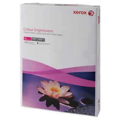 Xerox A3 Printer Paper White 100 gsm Smooth 500 Sheets