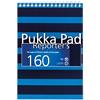 Pukka Pad Notepad Blue Ruled Perforated 14 x 20.5 cm 3 Pieces of 80 Sheets