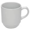 GENWARE Stacking Mugs Porcelain 300ml White Pack of 6