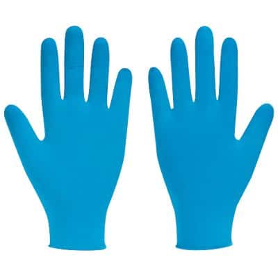 Bodyguards Gloves Nitrile Unpowdered Size XL Blue Pack of 100