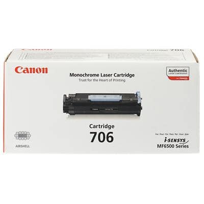Canon 706 Original Toner Cartridge Black