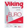 Viking Plain Flipchart Pads Perforated 98 x 65 cm 80 gsm Extra White 50 Sheets Pack of 5