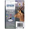 Epson T1306 Original Ink Cartridge C13T13064012 3 Colours Multipack Pack of 3