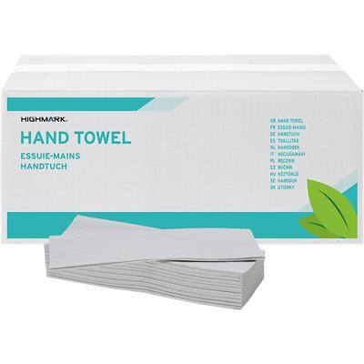 Niceday Professional Hand Towels 2 Ply Z-fold White 20 Pieces of 156 Sheets
