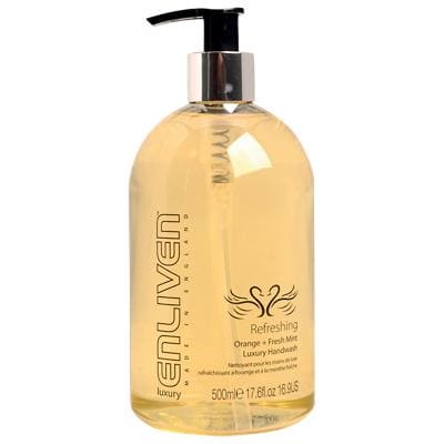 Enliven Hand Soap Orange and Fresh Mint Luxury 500ml