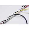 D-Line Cable Tidy Spiral Wrap White 40 mm x 2.5 m
