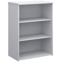 Dams International Bookcase with 2 Shelves Universal 800 x 470 x 1090 mm White