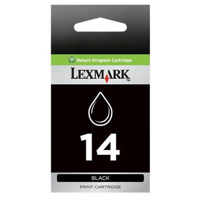 Lexmark 14 Original Ink Cartridge 18C2090E Black