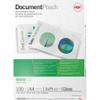 GBC Document Laminating Pouches A4 Glossy 75 microns (2 x 75) Transparent Pack of 100