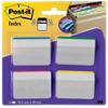 Post-it Index Strong Filing Tabs 50.8 x 38.1 mm Assorted 6 x 4 Pack