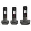 BT Advanced Cordless Telephone 90640 Black Trio Handset