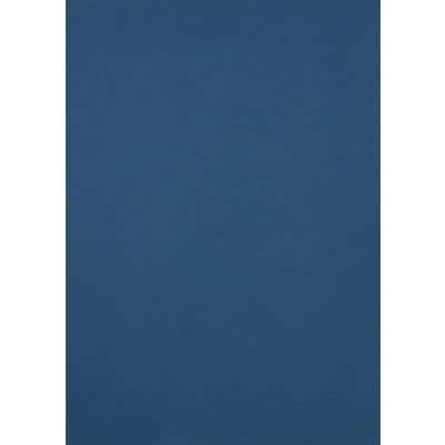 GBC Binding Covers A4 LeatherGrain 250 gsm Blue Pack of 100