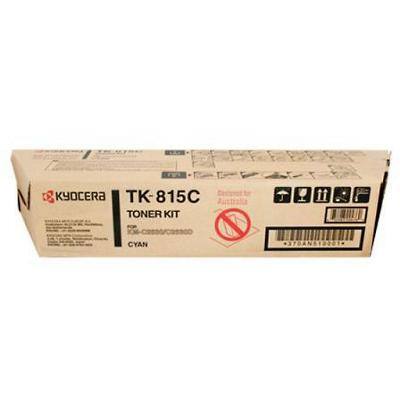 Kyocera TK-815C Original Toner Cartridge Cyan