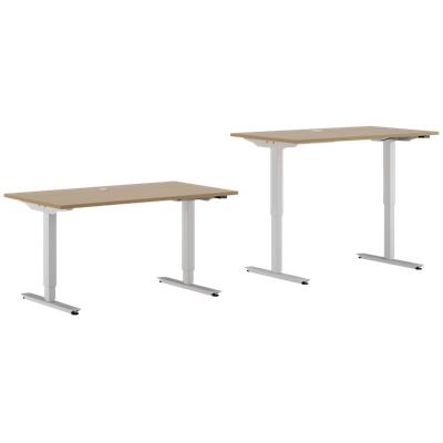EFG Sit Stand Desk BRO18MEZ4 Oak 1,800 mm  x  800 mm