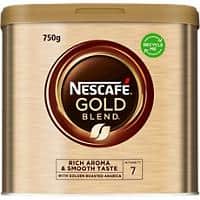 Nescafé Instant Coffee Tin Gold Blend Rich & Smooth Medium Arabica 750 g