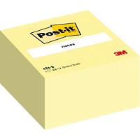 Post-it Sticky Notes Cube 76 x 76 mm Canary Yellow 450 Sheets