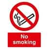 Prohibition Sign No Smoking PVC 40 x 30 cm
