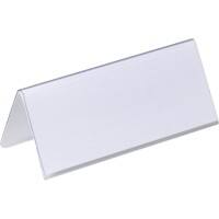 DURABLE Name Holder 805019 Transparent Pack of 25