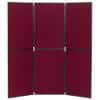 Freestanding Display Stand Nyloop Fabric Foldaway 610 x 915mm Red