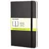Moleskine Notebook A5 Plain Casebound Cardboard Hardback Black 240 Pages