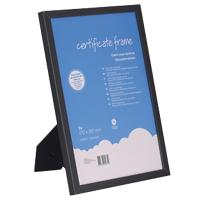 Viking Wall Mountable Wooden Certificate Frame 978931 A4 294 x 210 mm Black