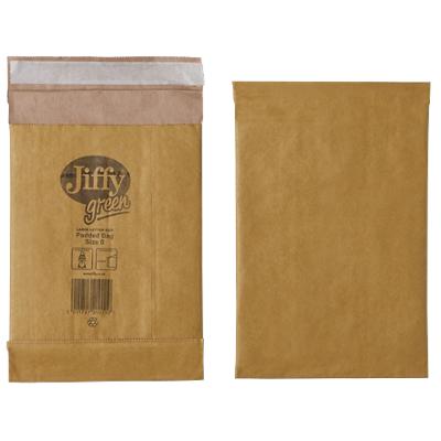 Jiffy Padded Envelopes Brown Plain 135 (W) x 229 (H) mm Peel and Seal 90 gsm Pack of 200