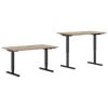 EFG Sit Stand Desk BRO14ME24 Oak 1,400 mm  x  800 mm
