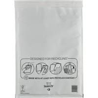 Mail Lite Mailing Bag J/6 White Plain 300 (W) x 440 (H) mm Peel and Seal 79 gsm Pack of 50