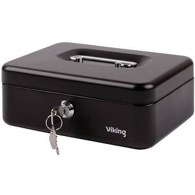 Viking Money Box with Key Lock 204 x 150 x 74mm Black