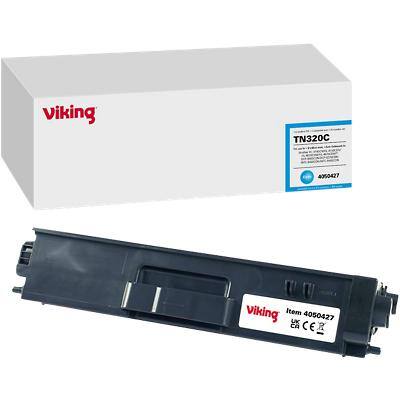 Viking TN-320C Compatible Brother Toner Cartridge Cyan