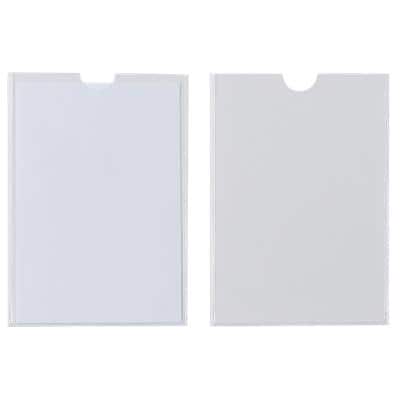 Esselte Index Card Holder A4 Transparent Plastic 7.5 x 10.7 x 0.7 cm Pack of 20