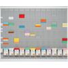 Nobo T Card Planning Kit Wall Mounted  Grey 80 x 66 cm
