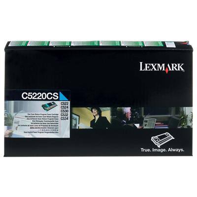 Lexmark Original Toner Cartridge C5220CS Cyan
